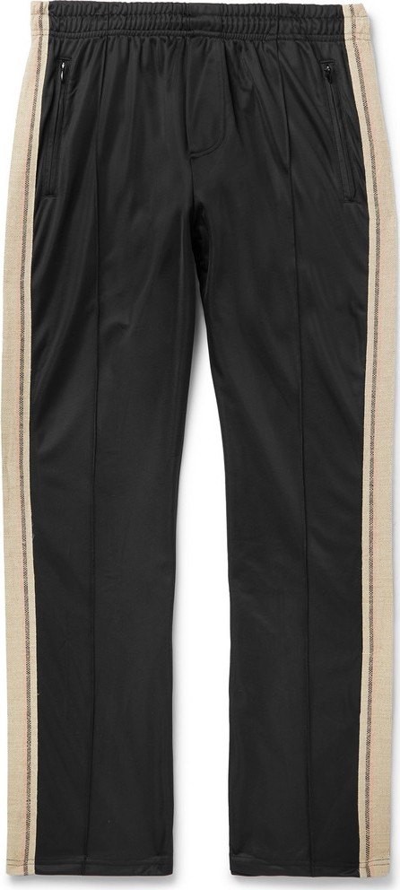 Our Legacy Canvas-Trimmed Fleece-Back Tech-Jersey Sweatpants