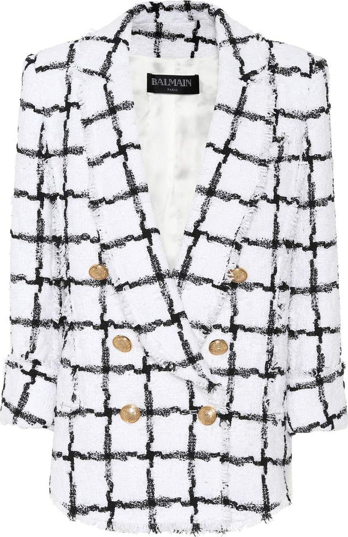 Balmain Oversized tweed blazer