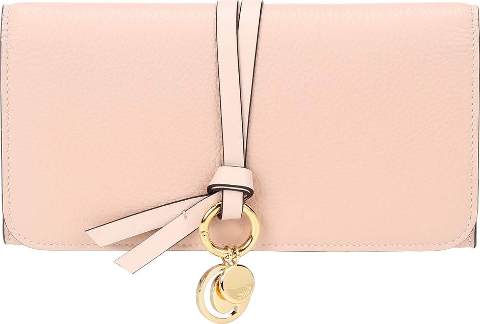 Chloe Alphabet Long leather wallet