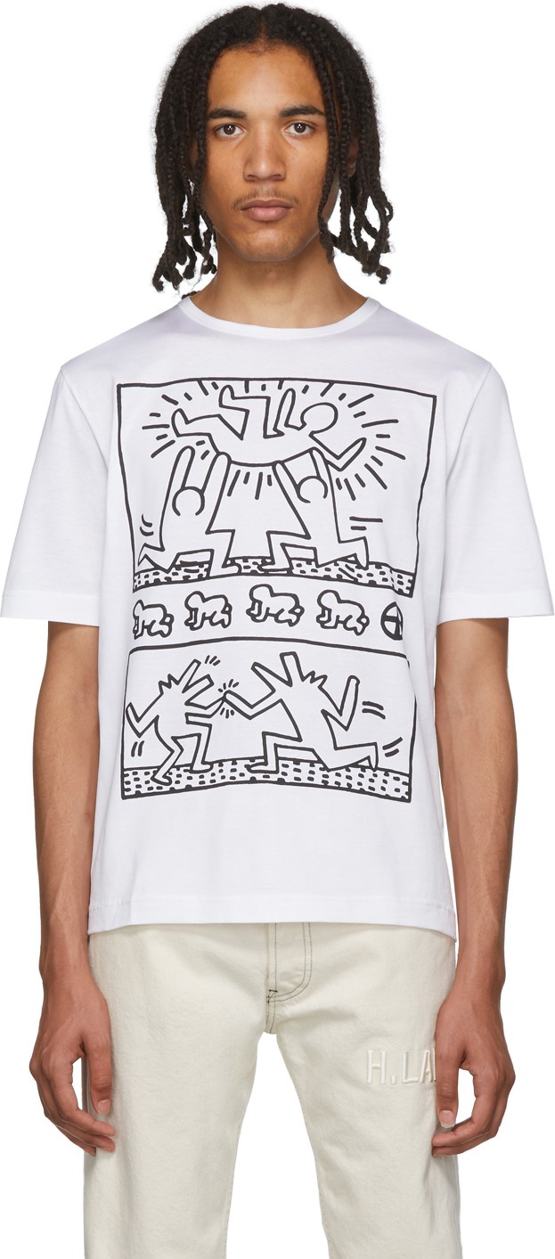 Etudes White Keith Haring Edition Unity T-Shirt