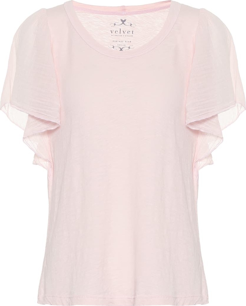 Velvet By Graham & Spencer Betha cotton top