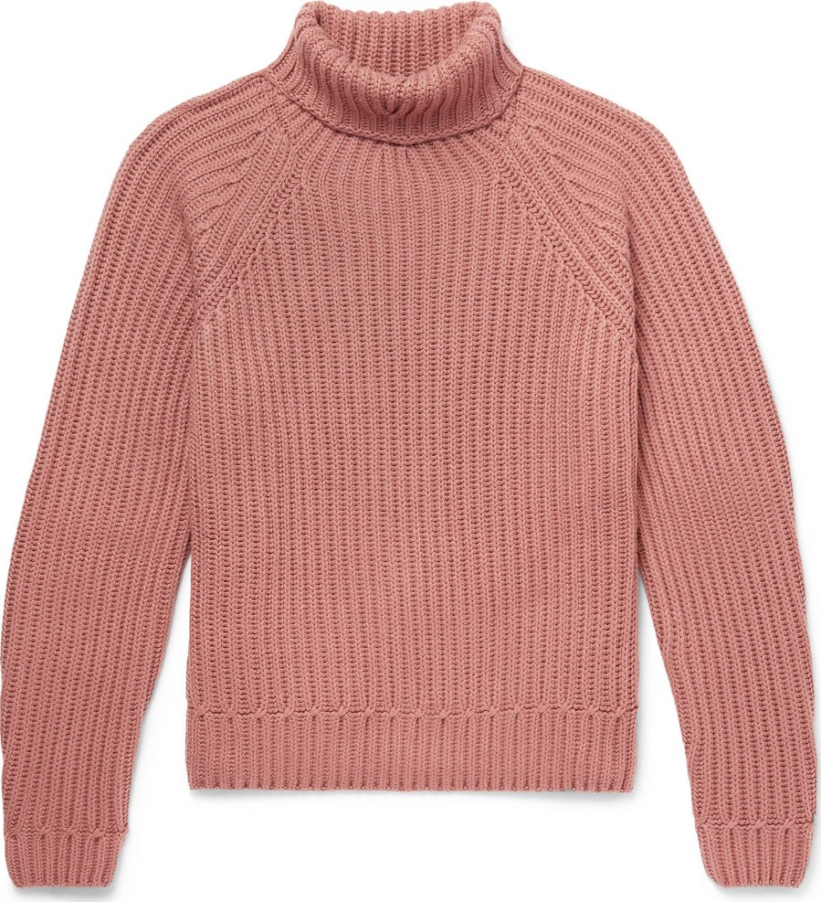 Berluti Ribbed Cashmere Rollneck Sweater