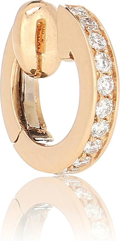 REPOSSI Berbere 18kt rose-gold and diamond ear cuff