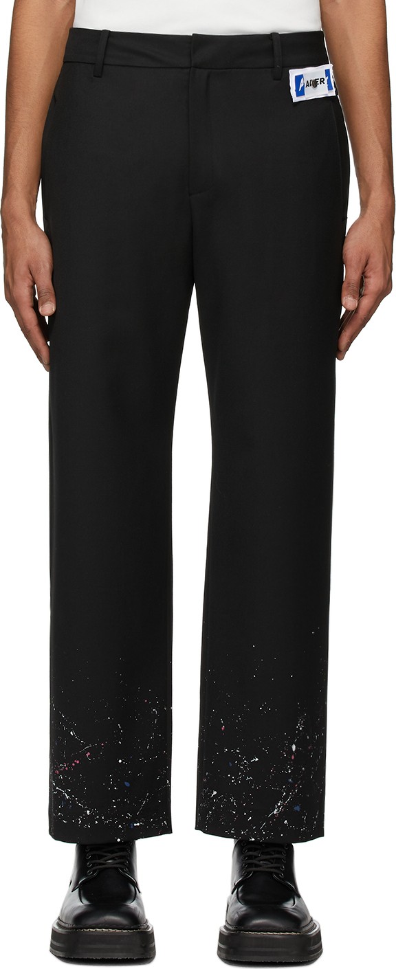 ADER error Black Galaxy Trousers