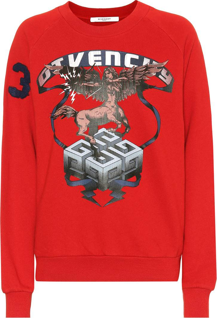 Givenchy Printed cotton sweatshirt