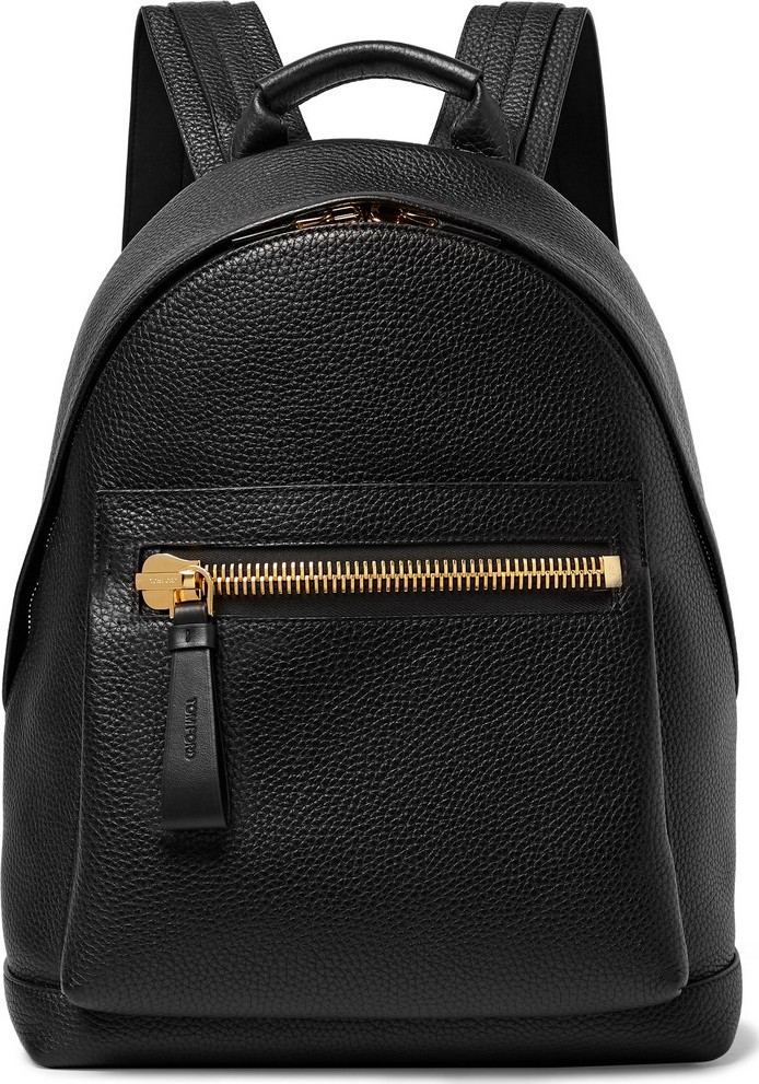 TOM FORD Full-Grain Leather Backpack