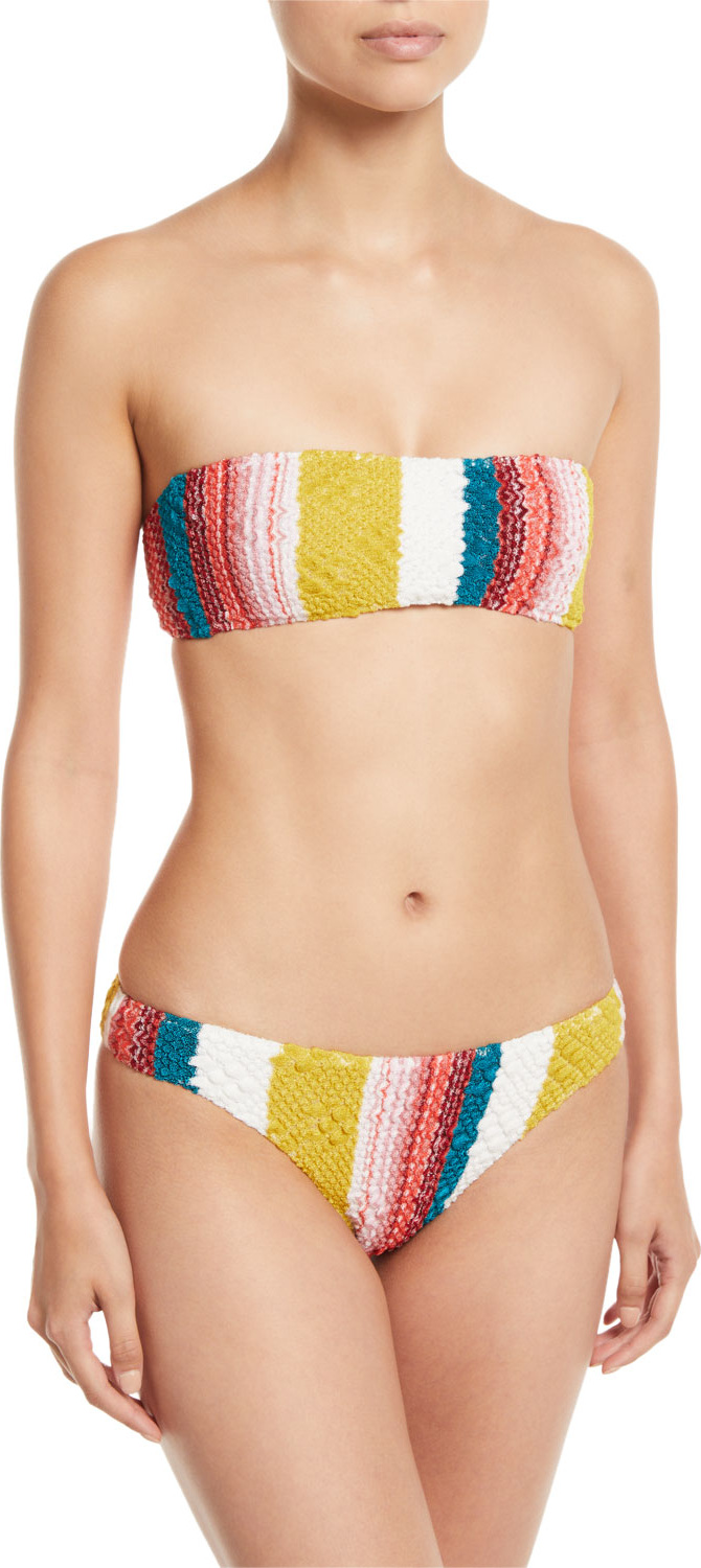 Missoni Striped Bandeau Two-Piece Bikini Set