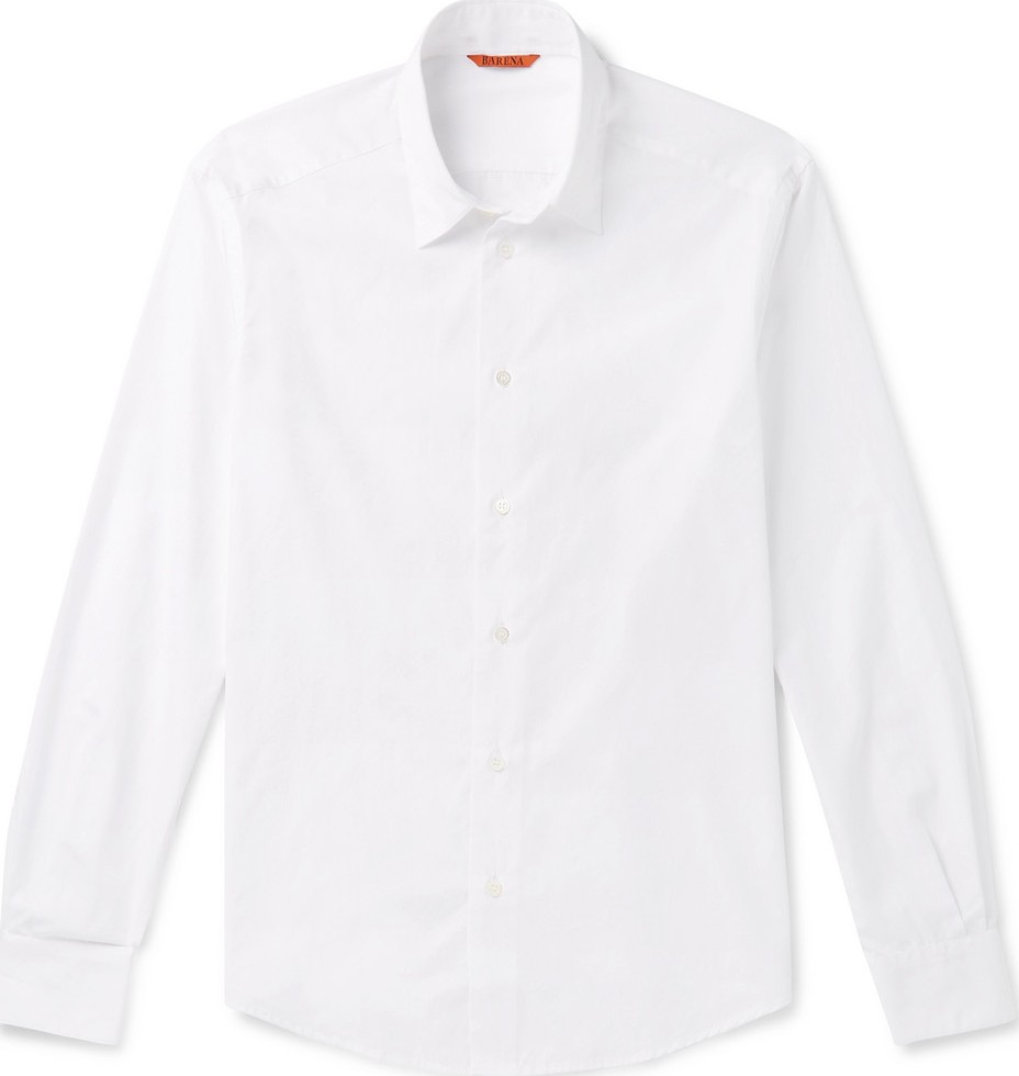 Barena Slim-Fit Cotton-Poplin Shirt