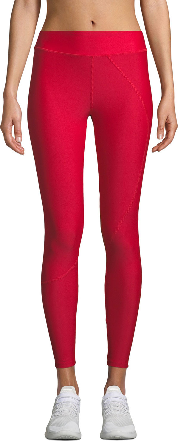 Cushnie Et Ochs High-Waist Seamed Performance Leggings