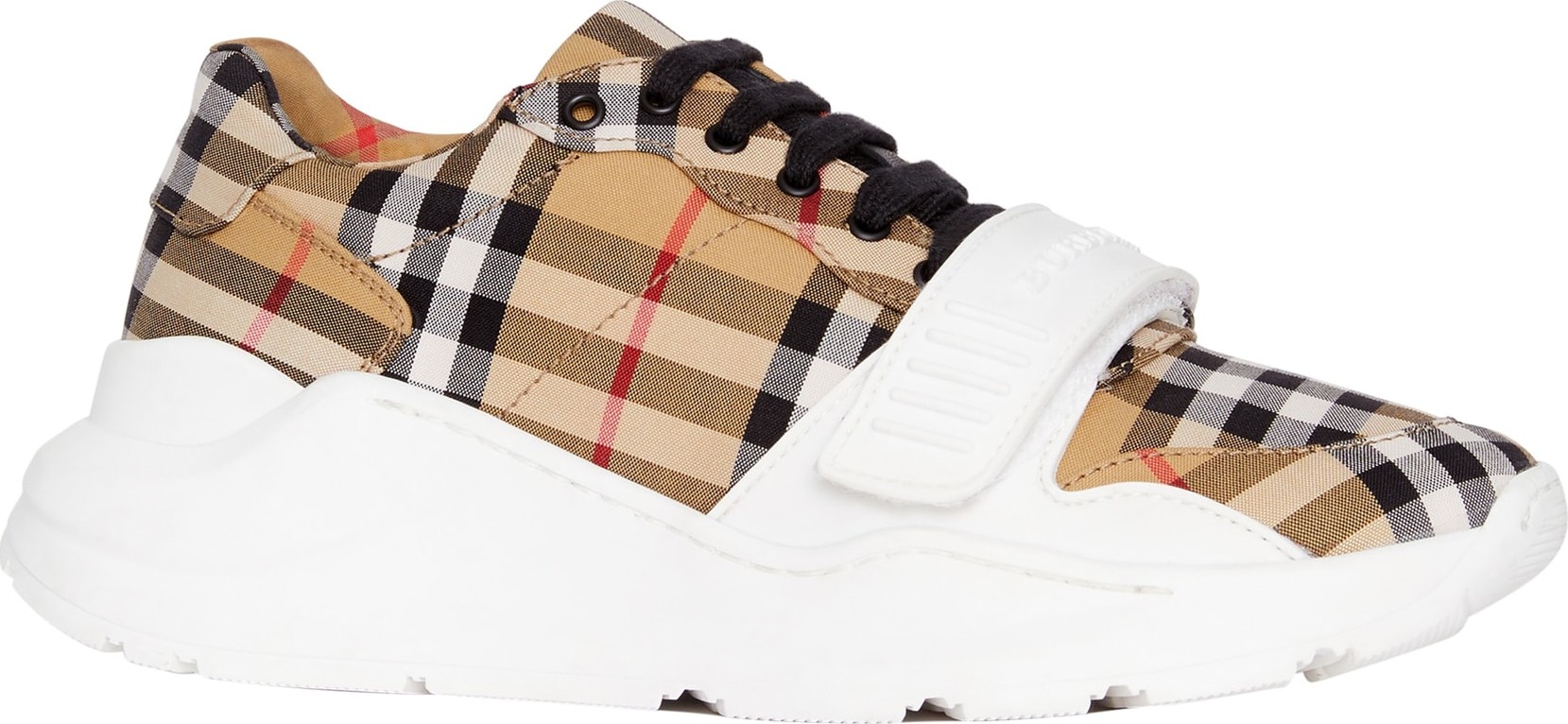 Burberry London England Regis Check Lace-Up Sneaker