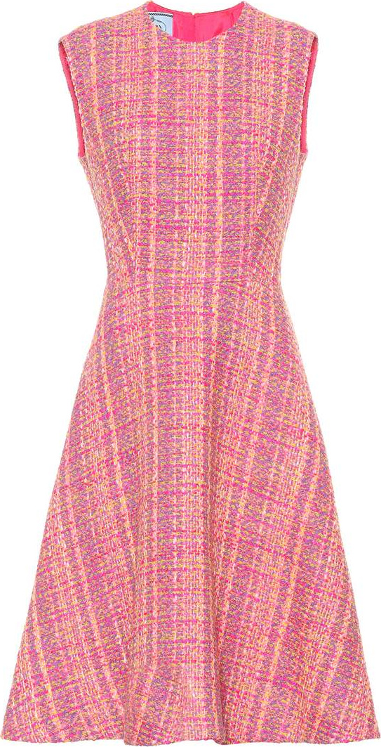 Prada Wool tweed dress