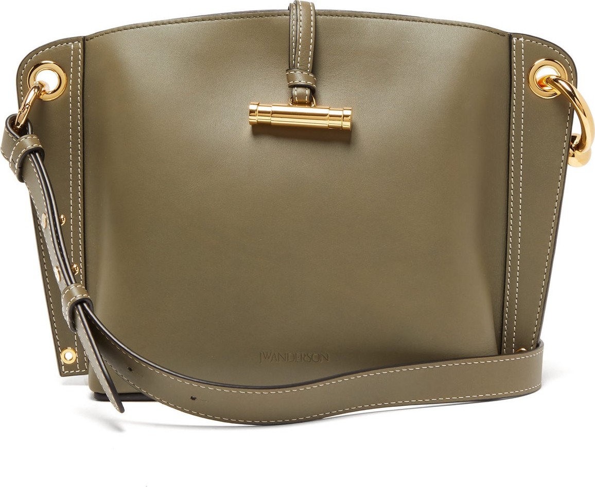 J.W.Anderson Hoist small leather shoulder bag
