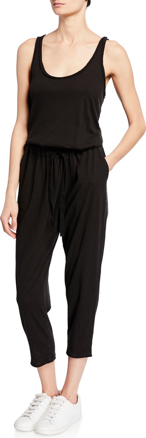 ATM Anthony Thomas Melillo High Torison Scoop-Neck Jumpsuit