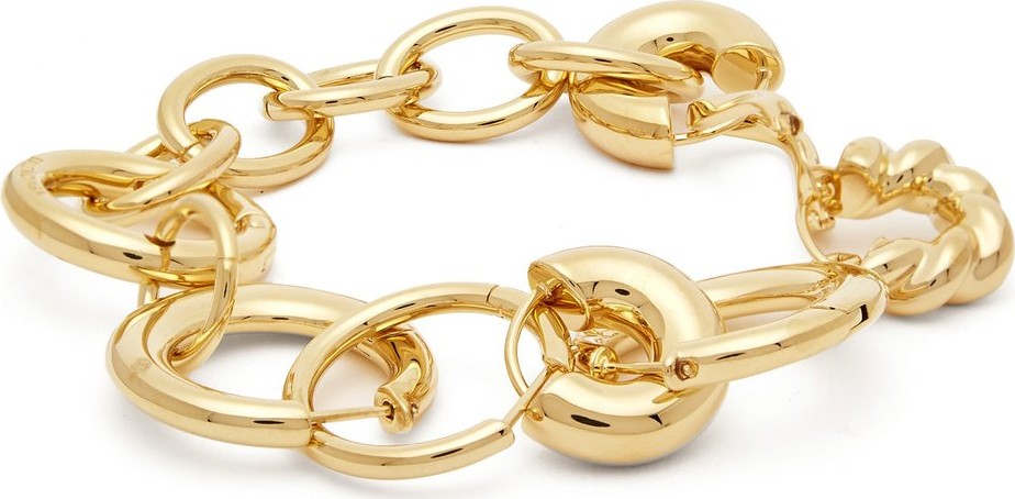Balenciaga Linked hoop bracelet