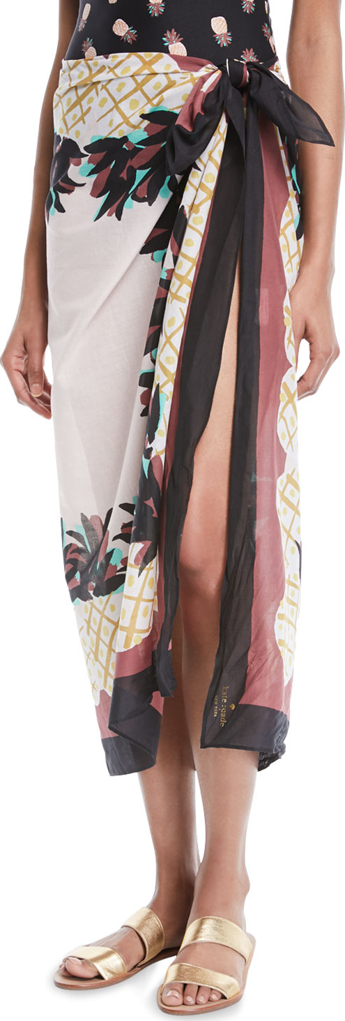 Kate Spade New York laniakea beach pareo coverup