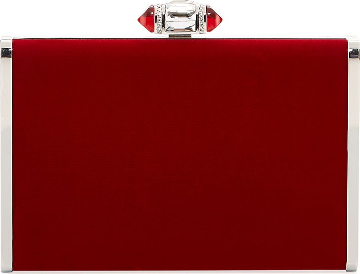 Judith Leiber Tall Slender Rectangle Evening Clutch Bag