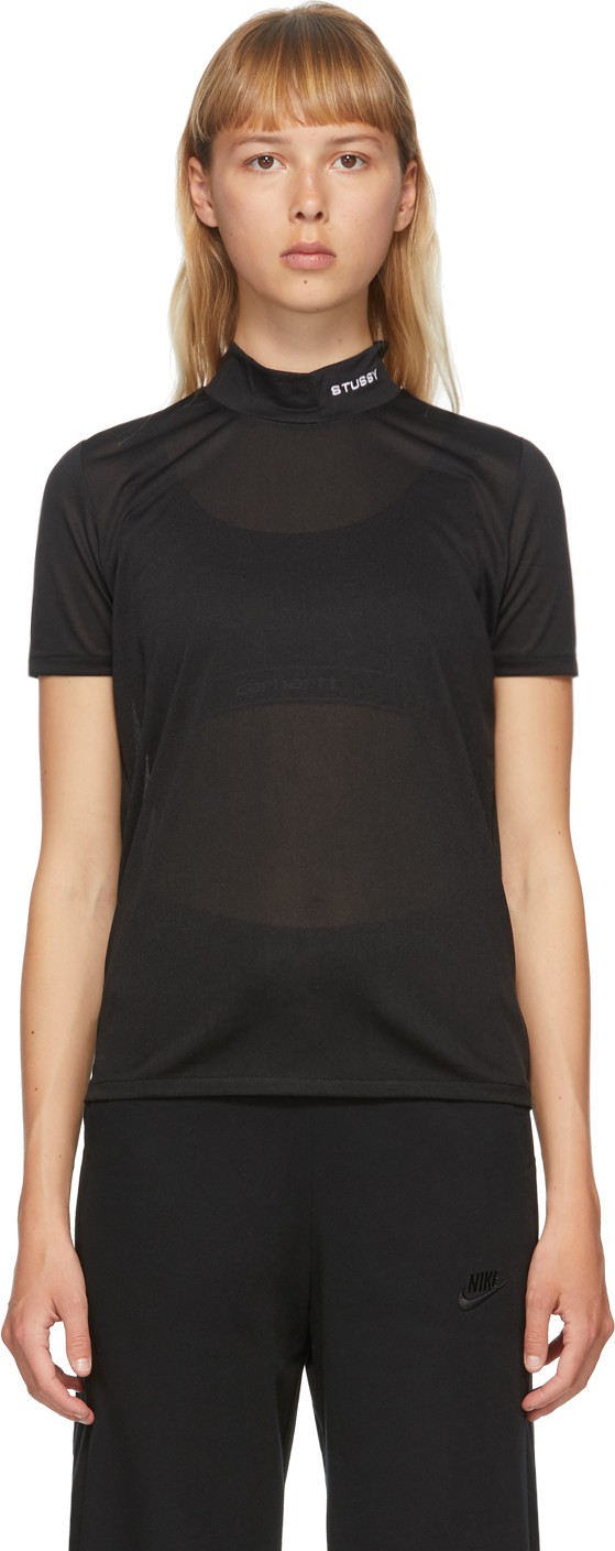 Stussy Black Gazer Turtleneck