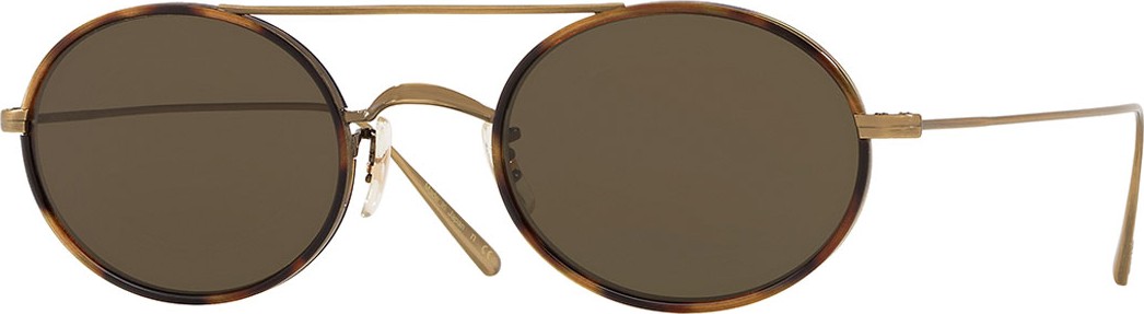 Oliver Peoples Shai Oval Metal Sunglasses