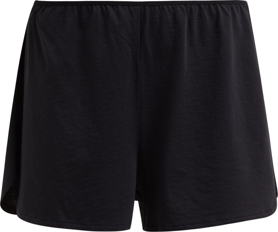 SKIN Selma pima-cotton pyjama shorts