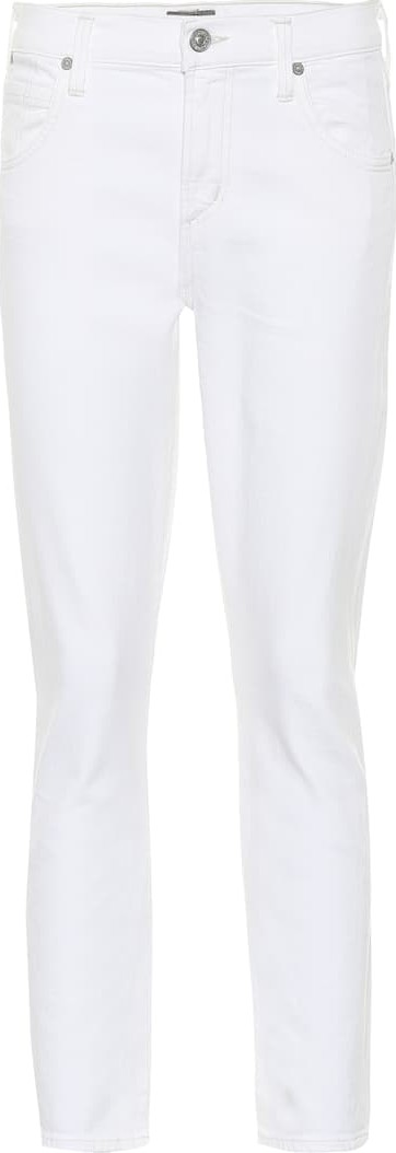 Citizens Of Humanity Elsa cropped mid-rise straight jeans