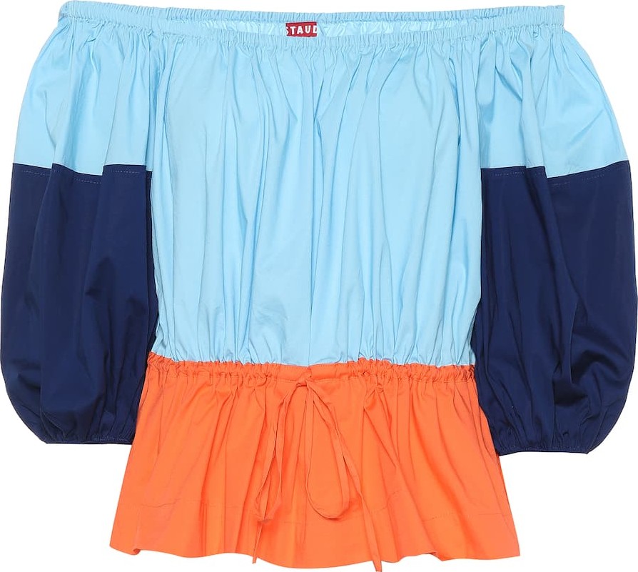 Staud Juillet off-the-shoulder top