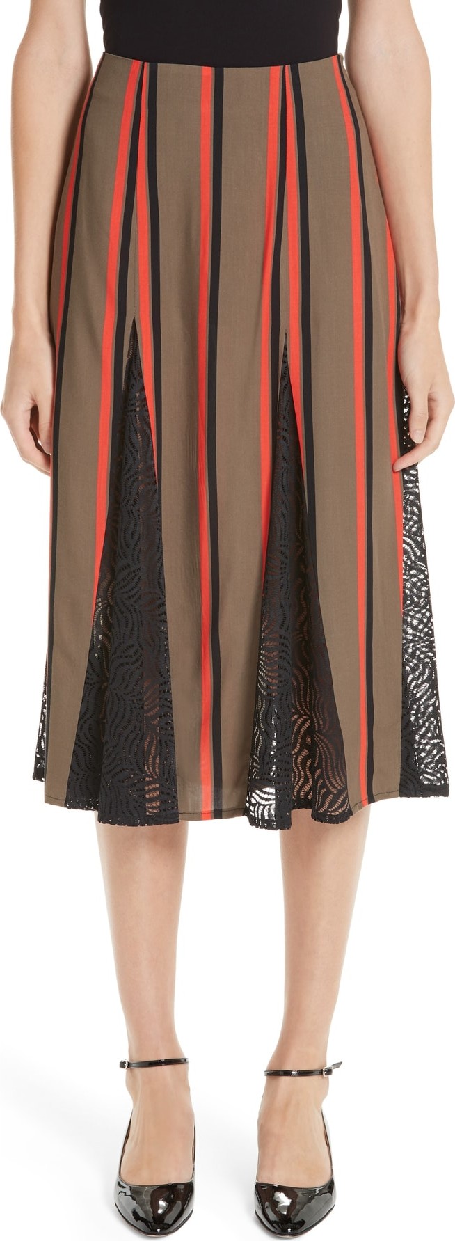 Beaufille Tricolor Skirt