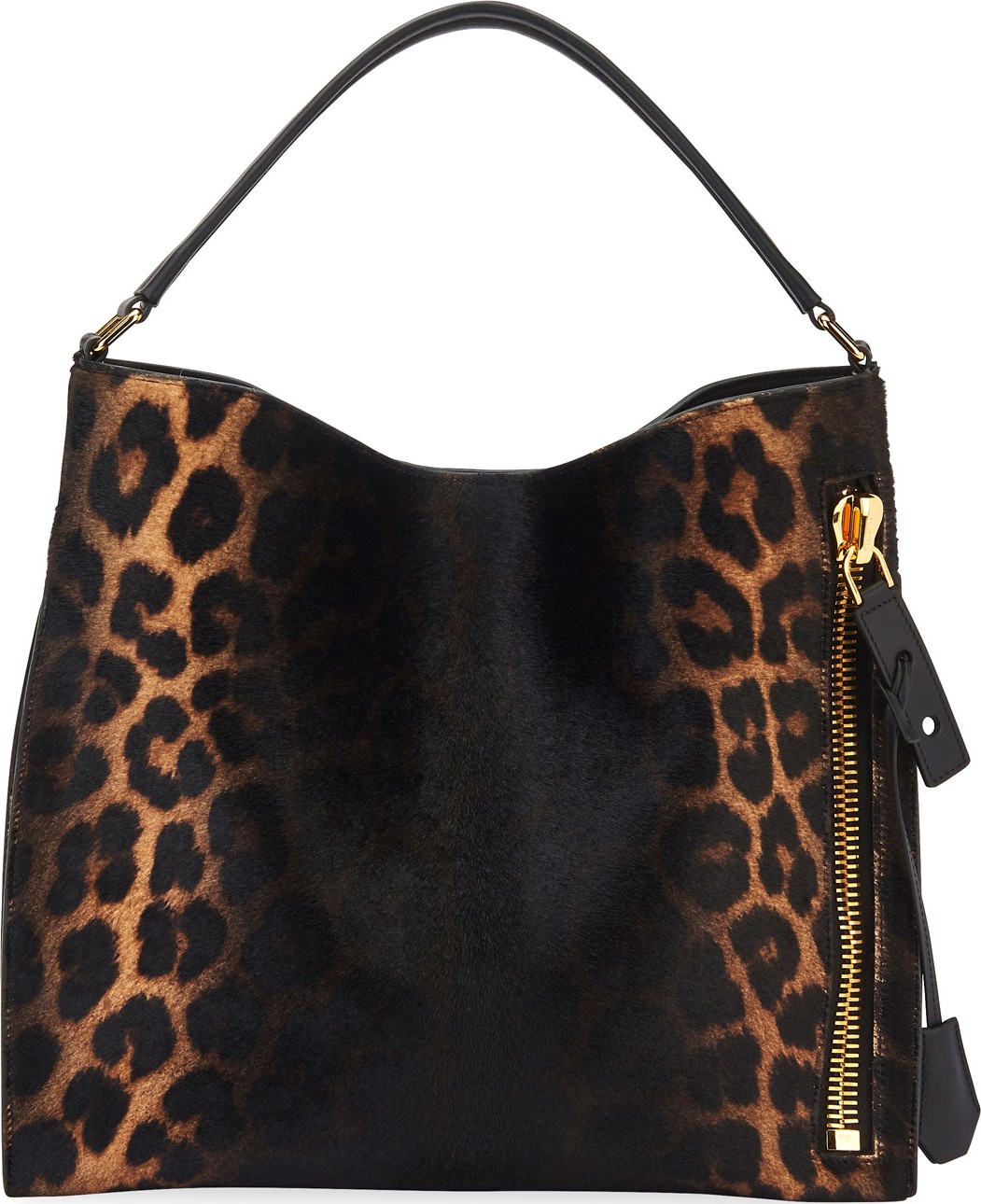 TOM FORD Alix Small Ombre Leopard Hobo Bag