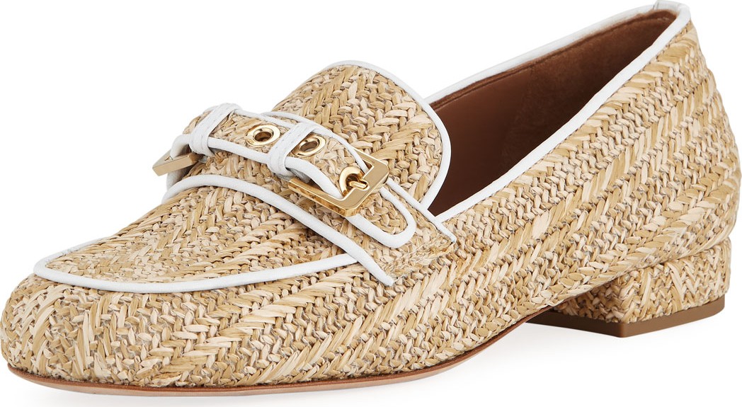 Laurence Dacade Rufus Raffia Loafers