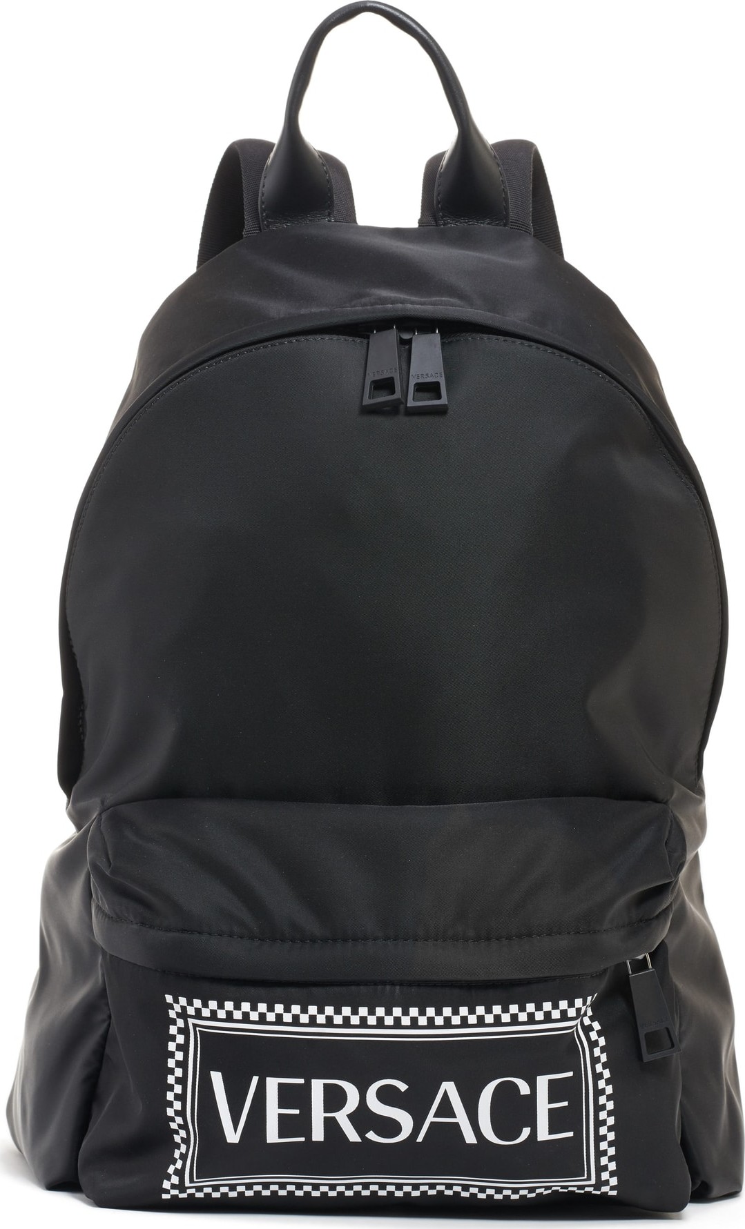 Versace Logo Nylon Backpack