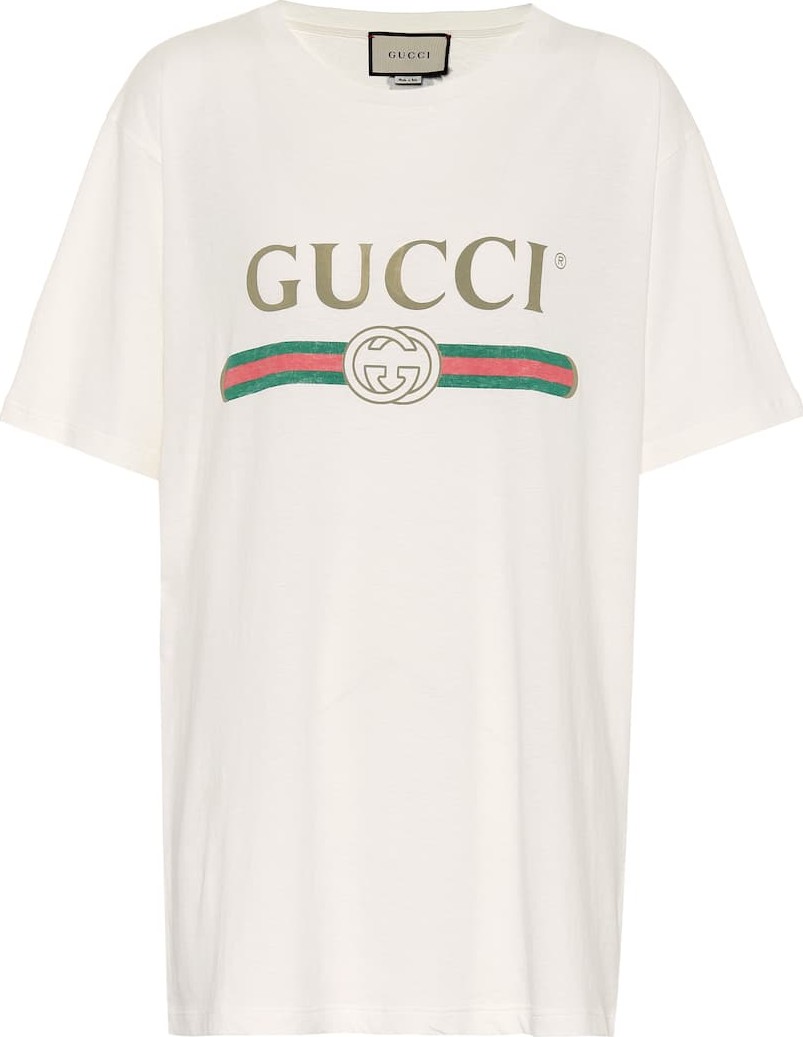 Gucci Printed cotton T-shirt