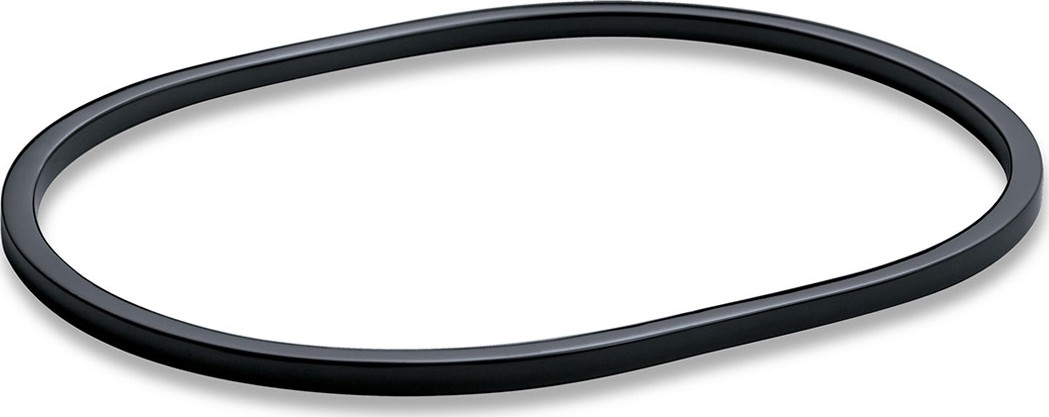 GINETTE NY TV Black Ceramic Bangle
