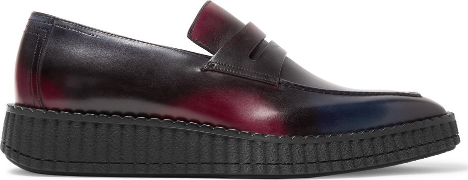 Berluti Andy Demesure Venezia Leather Loafers