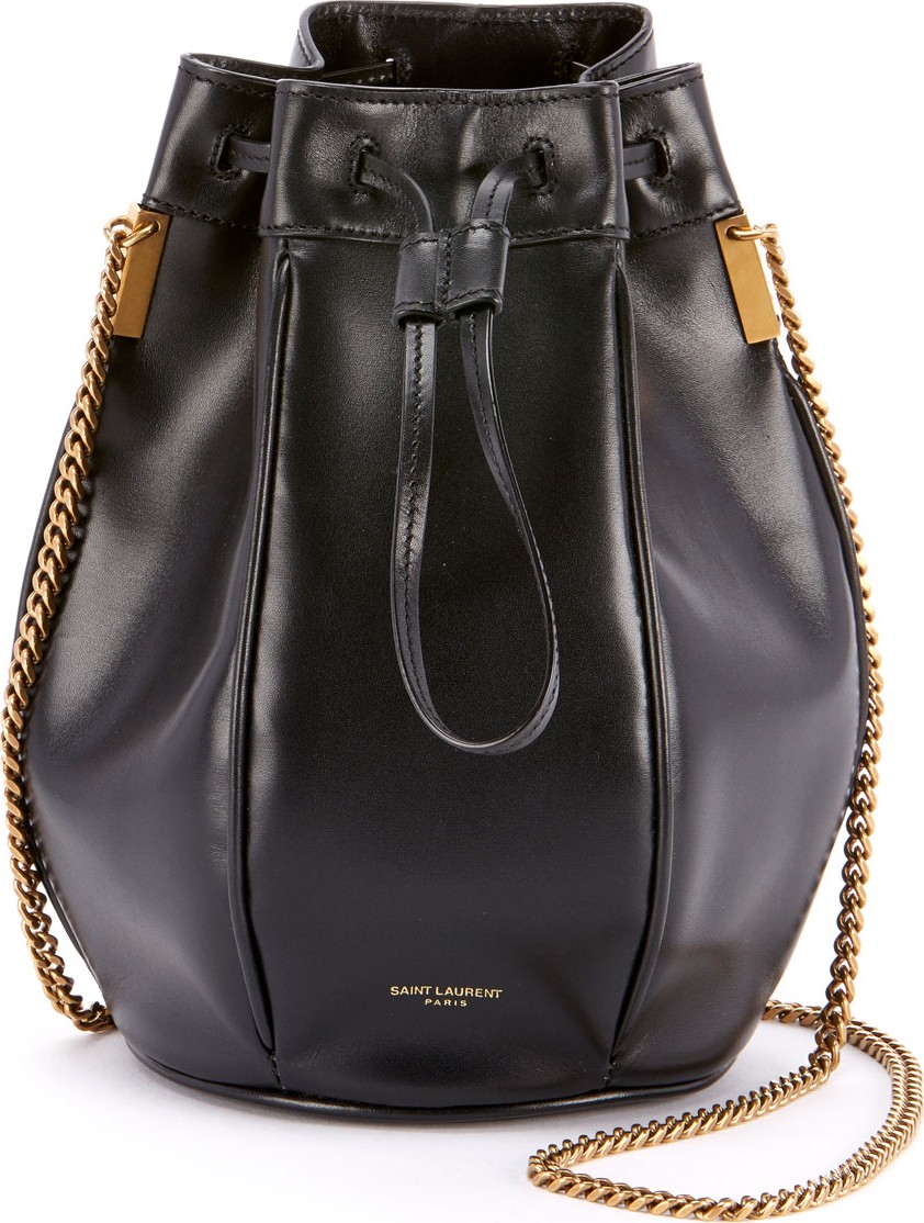Saint Laurent Talitha Small Chain Bucket Bag
