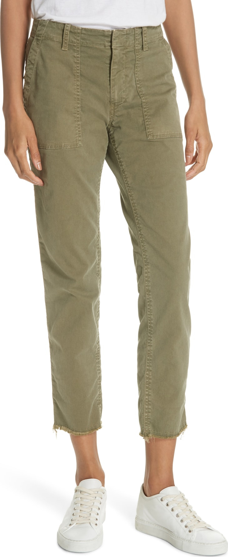 Nili Lotan Jenna Side Tape Crop Pants