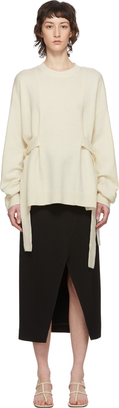 McQ - Alexander McQueen Off-White Wako Sweater