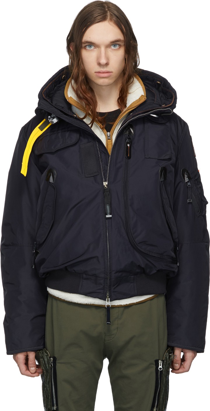 Parajumpers Navy Down Masterpiece Gobi Jacket