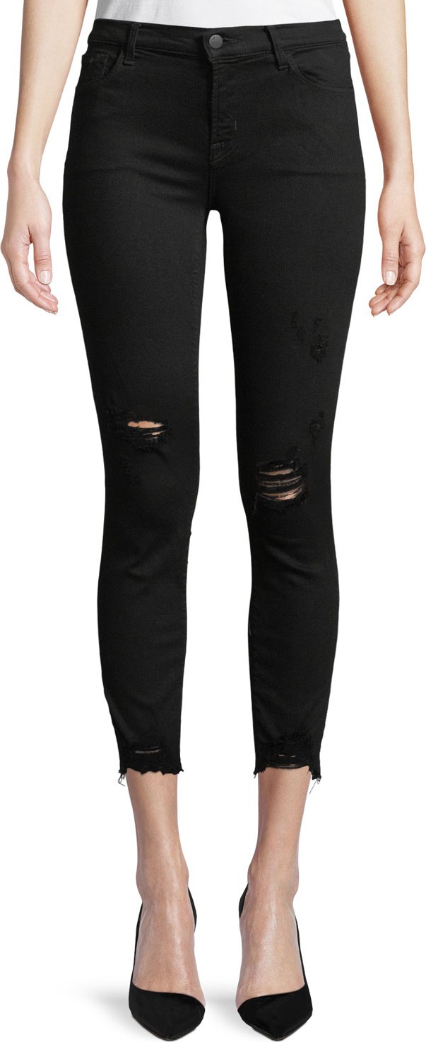 J BRAND 835 Mid-Rise Skinny Capri Jeans