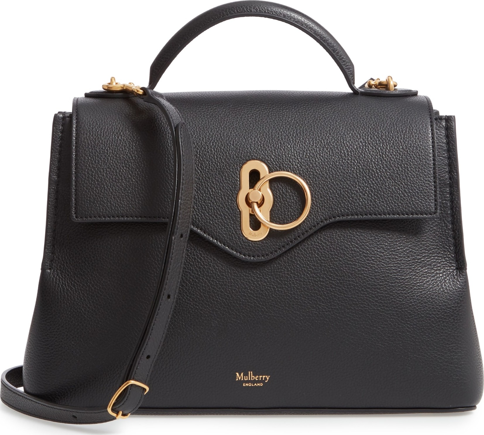 Mulberry Small Seaton Leather Top Handle Satchel