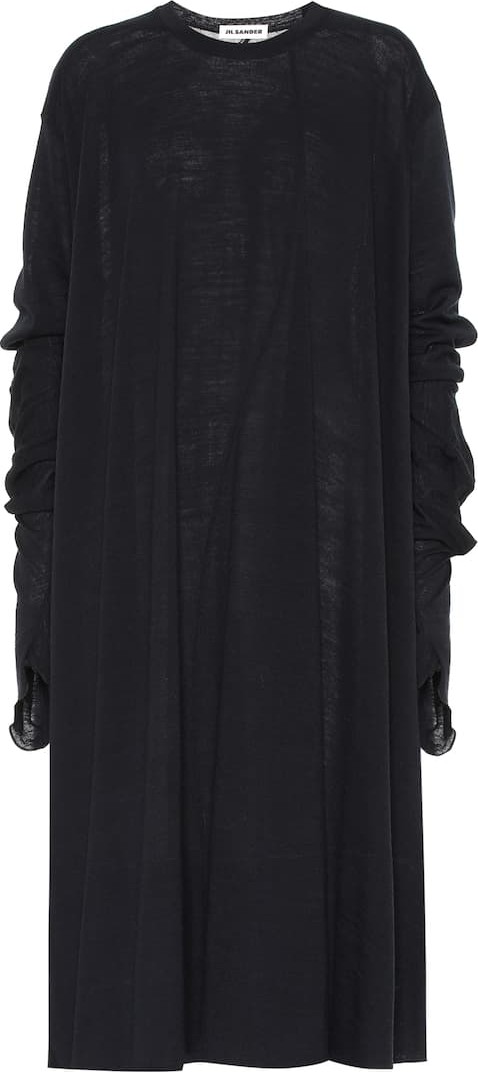 Jil Sander Wool-blend dress