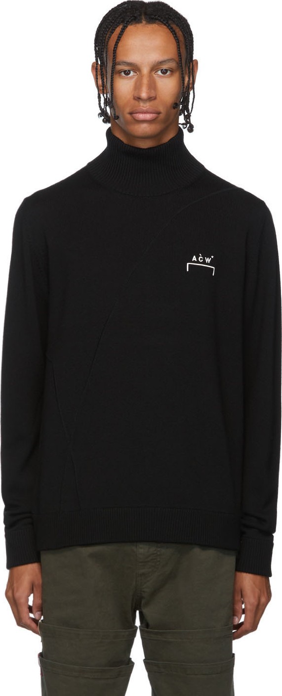 A-Cold-Wall* Black Classic Turtleneck