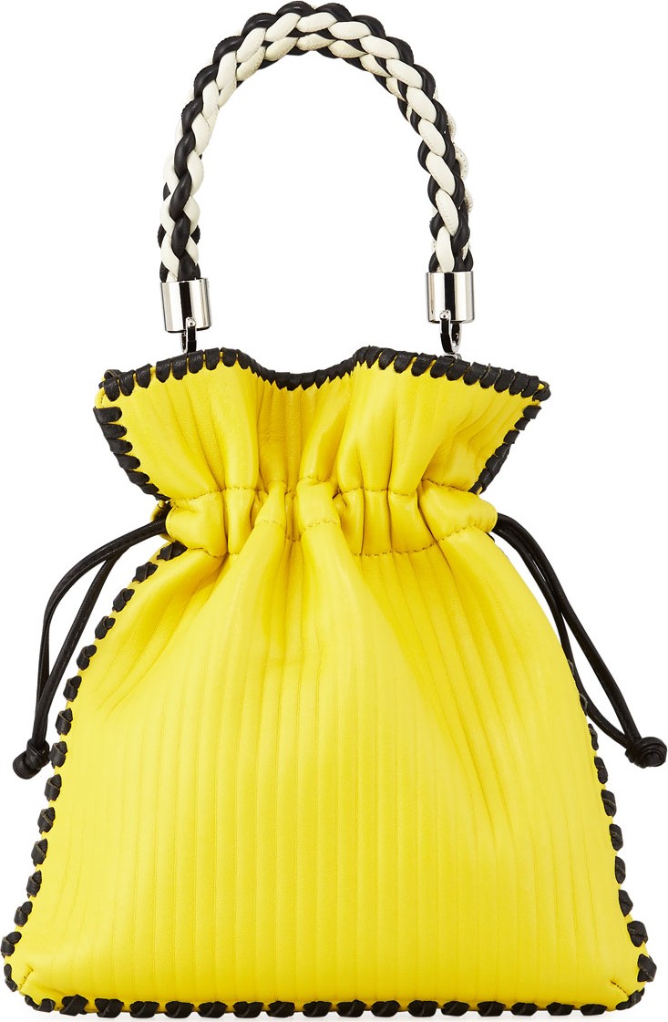 Les Petits Joueurs Trilly Whipstitch Leather Crossbody Bag