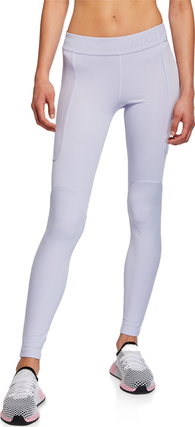 Nike Pro Ribbed Mesh Performance Tights