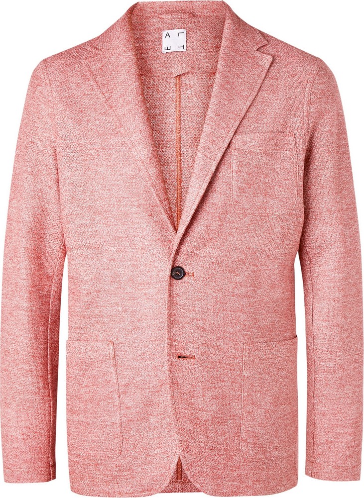 Altea Coral Alfonso Mélange Linen Blazer