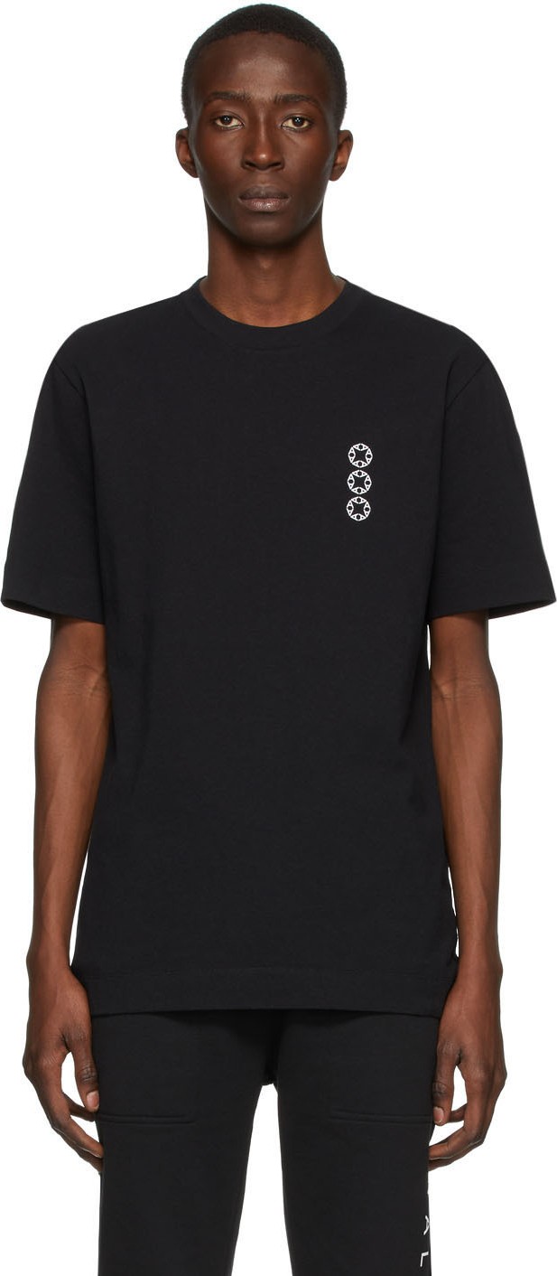 1017 ALYX 9SM Black Serigraphic Logo T-Shirt