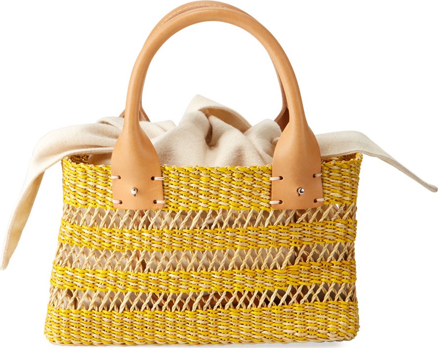 Muun Carrie Woven Mini Tote Bag