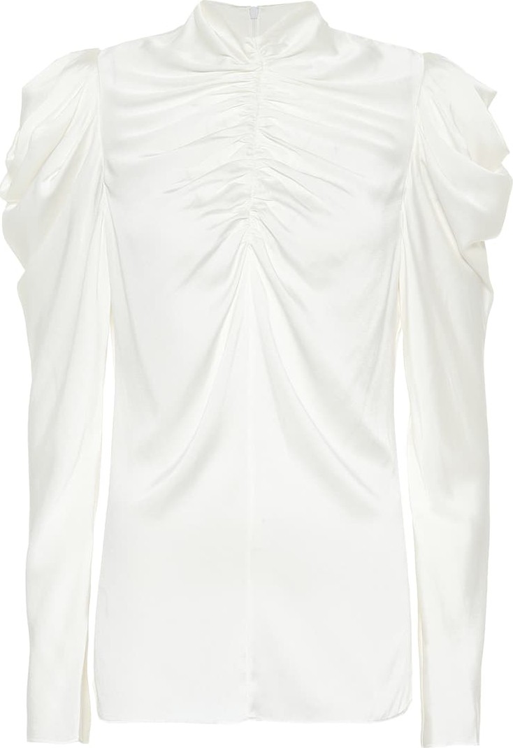 Zimmermann Espionage stretch-silk blouse
