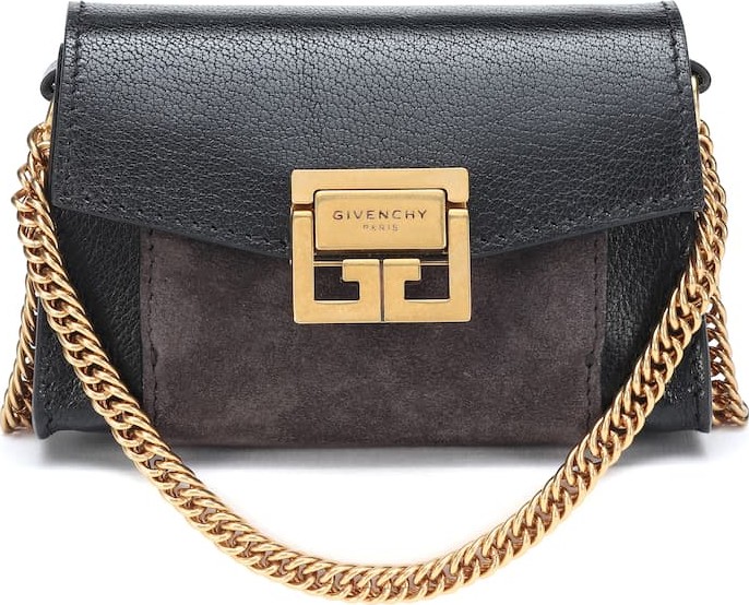 Givenchy Nano GV3 leather shoulder bag