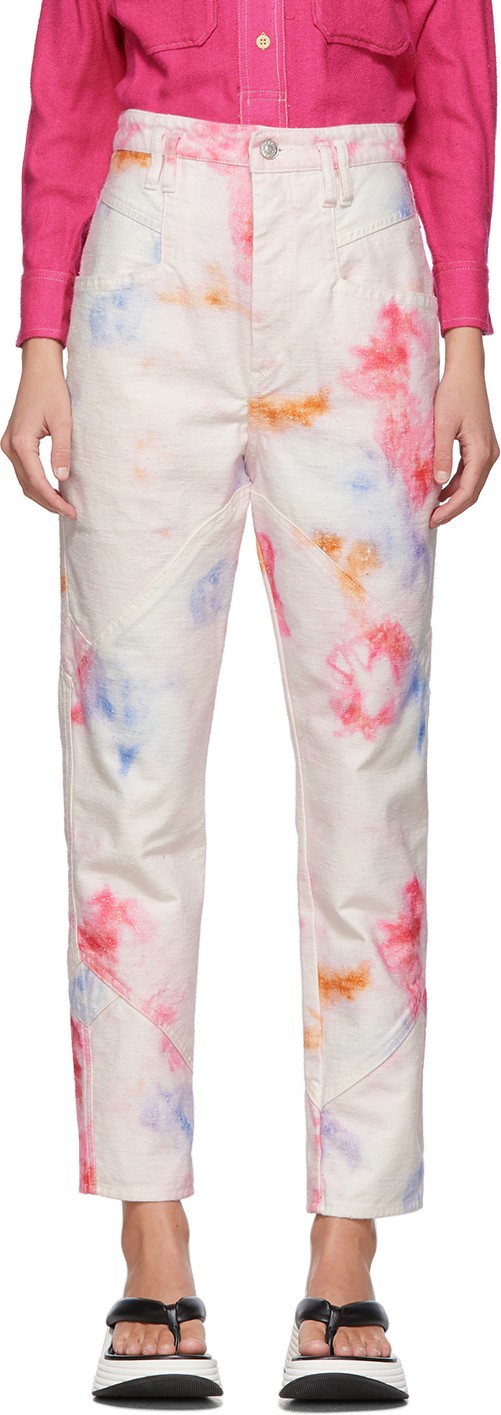 Isabel Marant Multicolor Eloisa Jeans