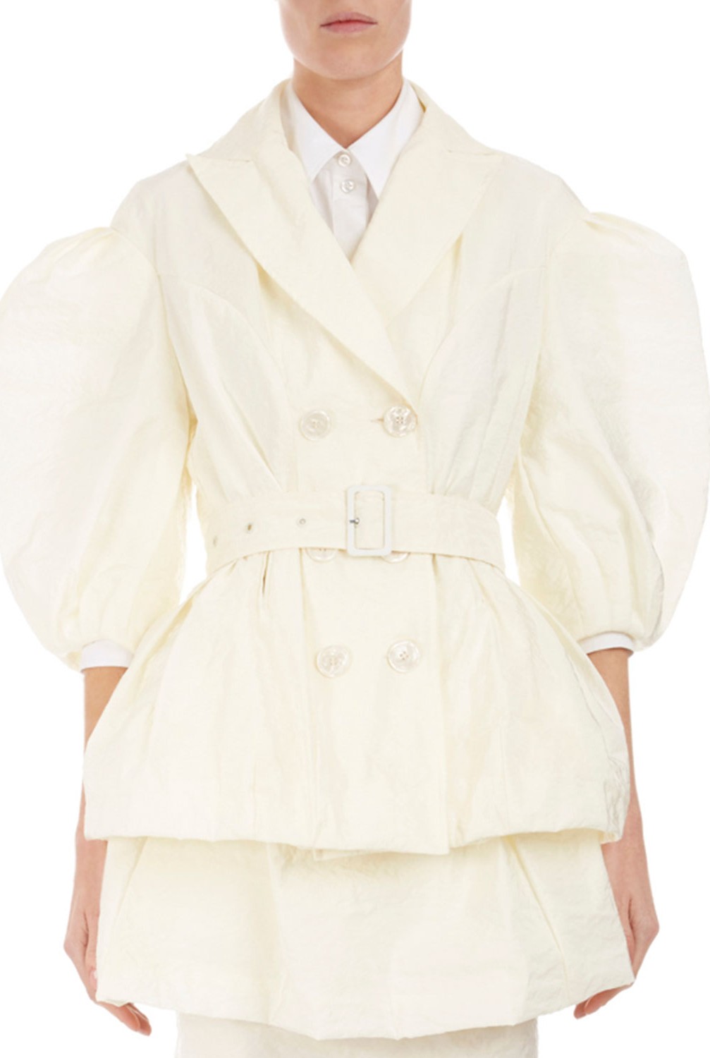 Simone Rocha Full-Sleeve Papery Jacket