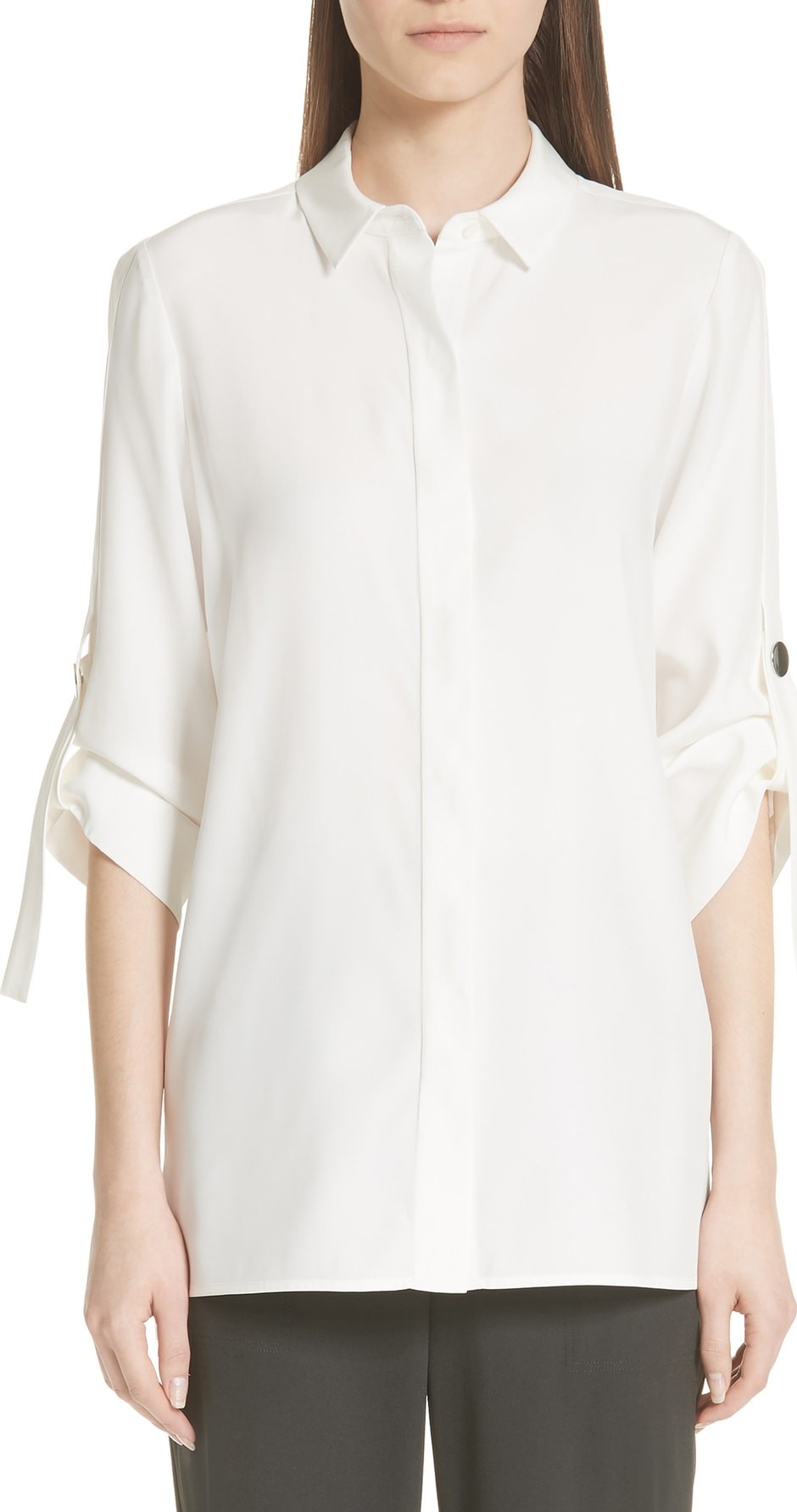 Lafayette 148 New York Jeslyn Silk Blouse